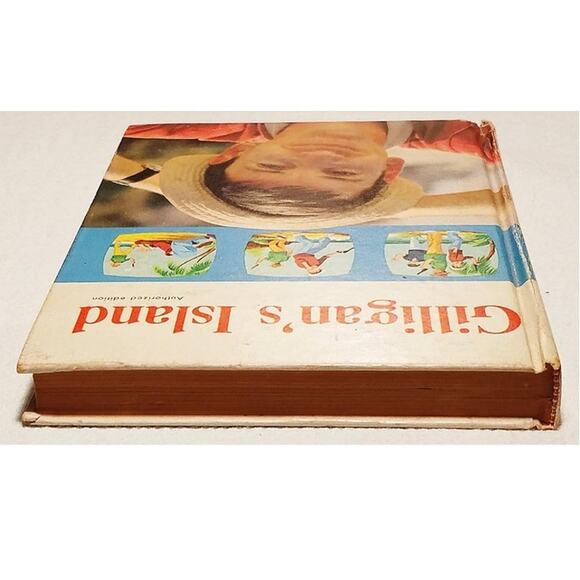 Gilligan's Island 1966 Whitman Authorized TV Adventure Harcover Book Vintage - Picture 2 of 11